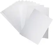 VILLFUL 10PCS Sublimation Blank Aluminum Heat Transfer Plates for DIY Engraving and Crafting Bright Vivid Color Retention Sublimation Coating for Custom Signs