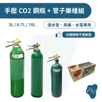 在飛比找蝦皮購物優惠-【瀚弘鋼瓶小棧】10L 全新 CO2 二氧化碳 鋼瓶  通水