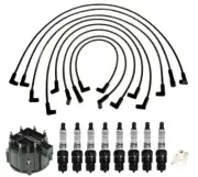 ACDelco Ignition Kit Distributor Rotor Cap Wire & Spark Plugs for GMC Chevy 5.7L