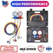 AC Air Conditioner A/C Tool Auto Diagnostic Manifold Gauge Set Brass HVAC