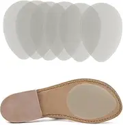 [Generic] 3pairs Non-Slip Shoes Pads Sole Protectors Adhesive, High Heels Anti-Slip Shoe Grips (Transparent, One size)
