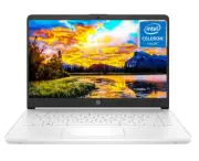 HP 14" HD Laptop for Students and Business,Intel Celeron N4120, 4GB RAM, 64GB