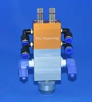 Tool Parts FHIS-GD3242S Double action two-cylinder suck back dispensing valve - (Color: four to One)