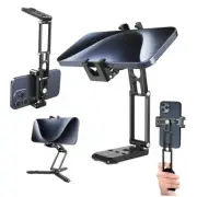 Phone Tripod Mount with Cold Shoes, Metal Smartphone Adapter Compatible with