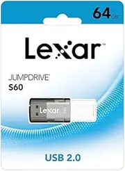 Lexar 64GB USB 2.0 S60 USB Flash Drive