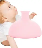 LeoLeoii 2PCS Chest Percussion Cup - Silicone Sputum Remover Burp Clapper Cup | Cartoon Baby Nursing Supplies for Hiccups, Spitting Up (22948 Pink)