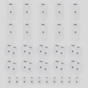 Premium TENS Electrodes Pads, 40 Pack Assortment with Small, Large and XL sizes