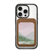 Snappy MagSafe Wallet Snappy™ BioVeg Wallet MagSafe Compatible Twilight Mountains by Ivory Paper Co