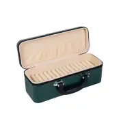 Storage Box with 15 Slots PU Leather Fashionable Bangle Box