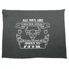 April Taurus All Men Are Created Equal - Tea Towel cleaning cloth Dish Gift