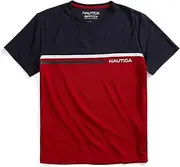 [Nautica] Mens Men's Navtech Colorblock Tee