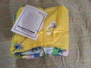 Project Linus Baby Blanket Yellow Sea Creaters Cotton Tender Loving Care