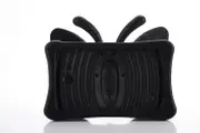 Catzon Butterfly Soft Silicone Tablet Case 7.0 inch For Samsung Galaxy Tab 3 P3200/T110/T111/T210/T211/T230/Huawei T1/Lenovo A7-Black