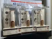 3x Nu Razor Finishing Touch Flawless 18K Gold Plated Built In Light Rechargeable