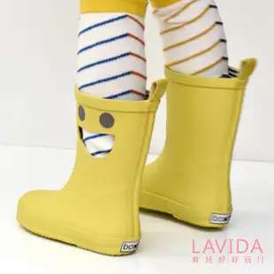 【法國BOXBO】時尚兒童雨靴-我愛笑瞇瞇 BOXBO雨鞋 兒童雨鞋 小朋友雨鞋 法國雨鞋