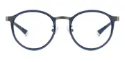 Polaroid PLD D550/G Asian Fit R80 Men's Glasses Blue Size 48 - Private Health Rebate - Blue Light Block Available