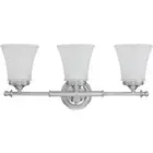 Nuvo Lighting 60/4263 Teller Bathroom Vanity Light Polished Chrome