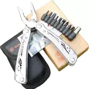 New Ganzo G202 Multi Pliers Multi Tool Toolkit w/ Screwdriver Kit & Nylon Sheath