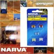 Narva Brand Red Micro Blade Fuse 10 Amp 52510Bl Blister Pack of 5
