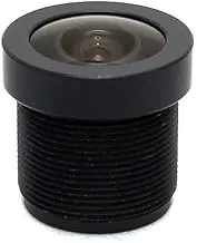 CCTV Lens 2.1mm 1/3 inch F2.0 Aperture 150 Degree Wide Angle for Surveillance Security Cameras(Lens 650nm Filter)