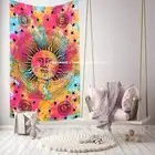 New Indian Sun Moon Tapestry Bed Spread Beach Mandala Throw Hippie Wall Hanging