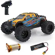 Speedywheels 1/16 ROG1 MT16 Brushless RC Truck, 80km/h High Speed Mini RC Truck, 4WD RC Truck for Adults with 3S 2200Mah Battery