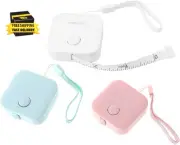 1Pc Candy Color Tape Measure, 60'' Retractable Body Measure Tape Pocket Soft Rul