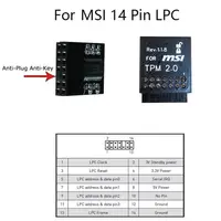 在飛比找蝦皮購物優惠-❇Tpm2.0 安全模塊值得信賴的 MSI MS -4136