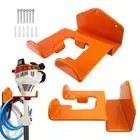 2 Pcs Portable Garage Storage Organize Wall Mounted Storage Rack Grass Trimmer