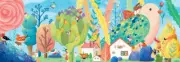NEW Djeco Jigsaw Children's Puzzles - Miss Birdy Gallery Art Puzzle 350 piece