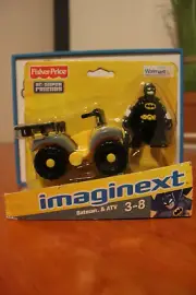 Imaginext DC Super Friends BATMAN & ATV Only at Walmart Sealed