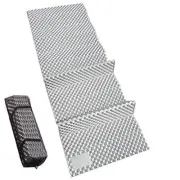 Closed Cell Foam Camping Sleeping Pad, 22/27" Wide Grey 1 Pack - 22" Wide