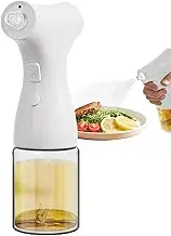 Cooking Oil Spray Bottle | Olive Oil Bottle - 200ml Dispenser Spritzer Kitchen Gadgets Portable For Air Fryer BBQ Baking Roasting Frying Grilling