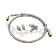 104cm Universal Turbo Oil Feed Line Kit Mitsubishi 4B11T EVO X 10 TD05H TD05HA