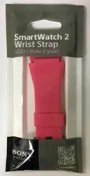 Sony SmartWatch 2 Wrist Strap SW2 SE20 Band - Pink