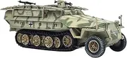 1:72 PVC WWII German Sd. Kfz. 251/7 D Half Track Panzer Model Armored Vehicle Model for Collection