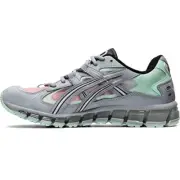 ASICS Men's Gel-Kayano 5 360 Running Shoes, 7.5, Piedmont Grey/Mint Tint