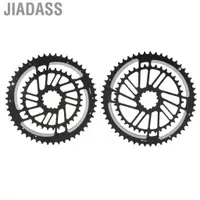 在飛比找蝦皮商城優惠-Jiadass 適用於 GXP 的雙盤曲柄鏈環陽極氧化自行車