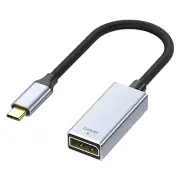 Type C to DP 1.4 Female Converter Adapter Accessories For For Computer Projector
