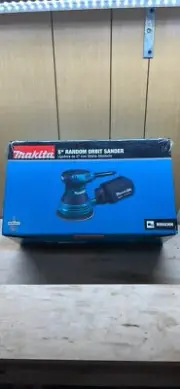 Makita Electric Corded Random Palm Grip Orbital Sander Sanding Machine