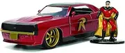 Jada Toys 1969 Batman Chevy Camaro 1:32 Scale Diecast Vehicle with Robin Figure