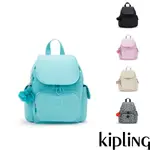 KIPLING『猴子包』拉鍊掀蓋後背包-CITY PACK MINI(多款任選)