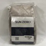 Lichtenburg Sun Zero Blackout Rod Pocket Curtain 100" x 84" Gray Beige One Panel