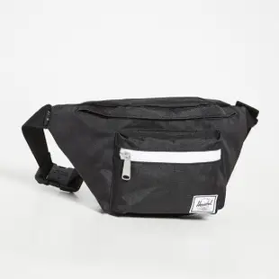 【Herschel】Seventeen 黑色 全黑 防水拉鍊 旅行 側包 胸包 斜包 小包 腰包 防潑水 背帶可調長度 交換禮物