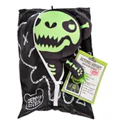Deddy Bears - Bones Halloween Bear in Bag, Plush Toy, Black, 30cm (Height)