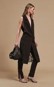 [Christopher Esber] Rubik Paneled Slim Pant