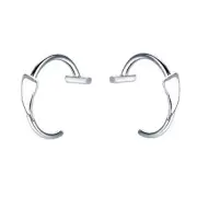 Stainless Steel Clip on Jewelry Exaggerated Jewelry for Parties and Cosplay