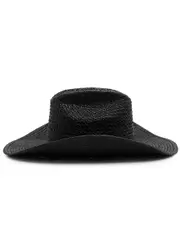 Lack OF Color The Outlaw II Straw Cowboy hat - Black 59 (59cm / M)