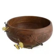 Michael Aram Butterfly Ginkgo Wood Bowl