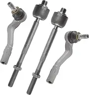 ASUPRICOS 4x Tie Rod End Front Axle Left Right for Mercedes-Benz C230 C240 C280 C32 AMG C320 C350 CLK320 CLK350 CLK500 CLK55 AMG CLK550 2002-2009